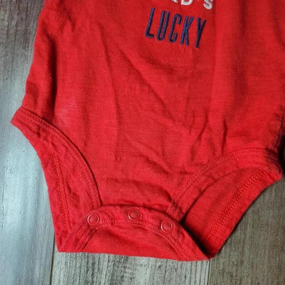 Carter's 3 Piece Baby Boy 6m Top Bundle 100% Cotton Red Blue NWOT